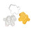 Delicate Horse Pattern Baking Accessories Set For Home-Type F 1