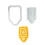 Kids Baking Tool Cute School Stationery Shape Pencil-crayon 1