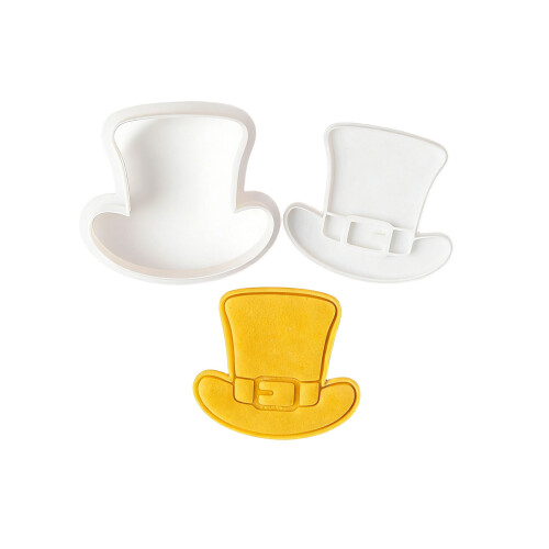 Creative Shamrock Shape Cutters Molds For Making Cookie And-hat