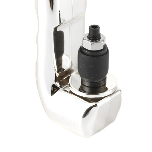 Electroplated ABS Champagne Sprayer with Adjustable Caliber, Silver, 19x16cm 2