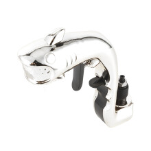 Spruzzatore in ABS rodiato Champagne con calibro regolabile 19x16cm Argento