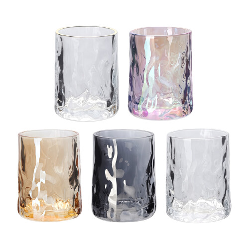 Durable Glass Rinsing Cup 240ml Capacity Scratch Resistant-soot 1