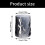Durable Glass Rinsing Cup 240ml Capacity Scratch Resistant-soot 4