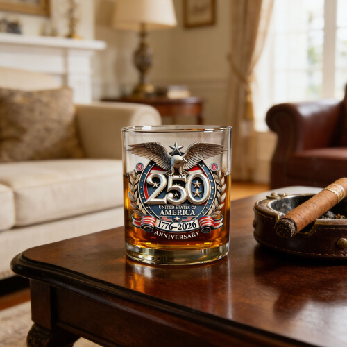 US 250th Anniversary Semiquincentennial Whiskey Bottle-B 2