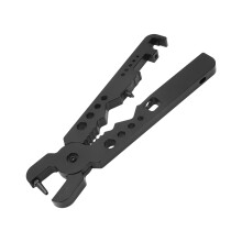 Multifunctional Aluminum Alloy Shock Shaft Plier for RC Cars, 18.5cm Black