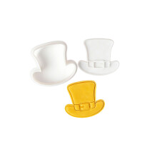 Shamrock Shape Baking Tool Cookie Cutters Molds For-hat