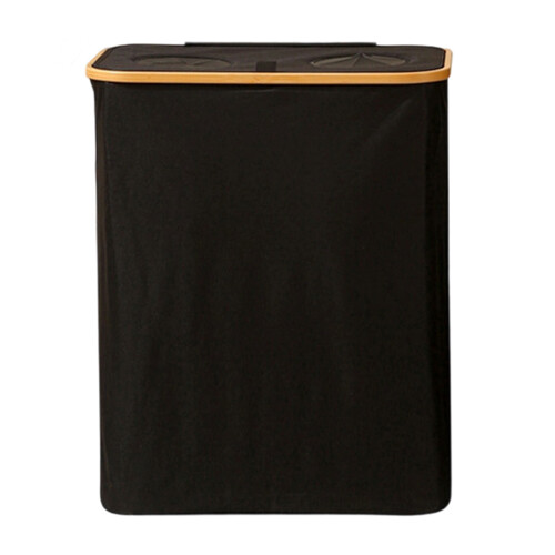 Practical Household Laundry Holder Features-Double hole black