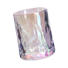 Moderner Mundspülbecher aus klarem Glas, 240 ml, mit-Symphonie.