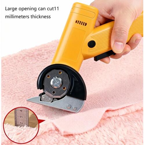 Cordless Electric Leather Scissors USB Recharging Fabric-A 2
