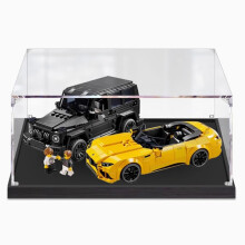 Stackable Dustproof Acrylic Display Case with 360 Clear Viewing for 76924