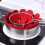12PCS Polyester Flower Design Pot Mats Assorted Diameters For 4