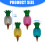 560ml Capacity Gardening Tool Continuous Drip Irrigation-Yellow 4