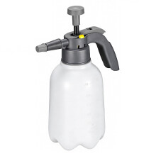 2L Transparents Watering Can Hand Pumps Sprayer for-White