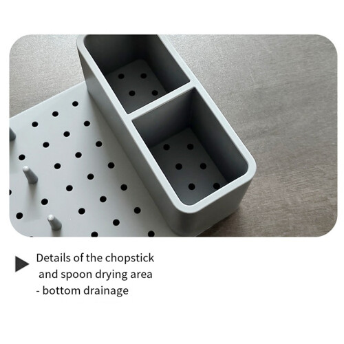 Helpful Rubber Dish Drying Holder retractile Design Perfect-s 2