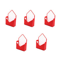 Valentine Envelope Boxes, Hand-Held Flower Decorated with-5