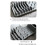 Customizable Extending Rubber Dish Holder Including-Black 7