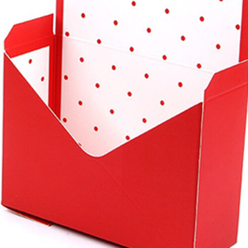 Valentine Envelope Boxes, Hand-Held Flower Decorated with-5 2
