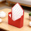Valentine Envelope Boxes, Hand-Held Flower Decorated with-5 4