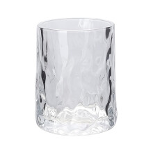 Praktischer 240-ml-Mundwasserbecher aus Glas für den Heim--Klar