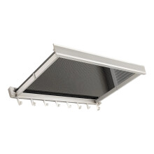 Easy Installation Hat and Clothes Rack Rustproof Aluminum-w 8