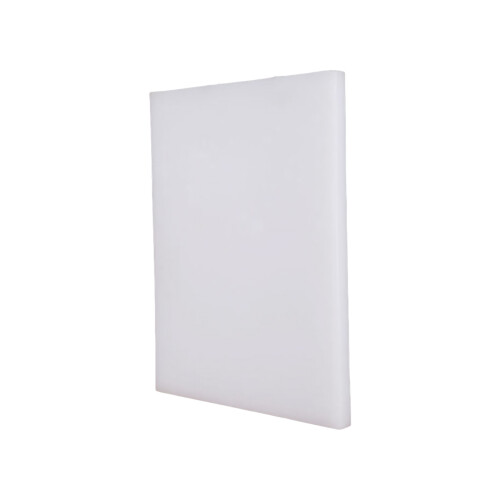 Long permanent Synthetic Chopping Board Reinforced Design-White