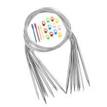Circular Knitting Needle Set 9 Different Size For Comfortable