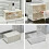 Practical Jewelry Case With Multiple Compartments-Clear 2
