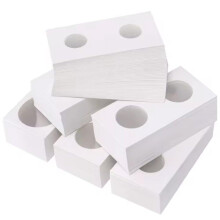 50 Pcs 40mm Cardboard Coin Holders with ScratchProof Clear Window for Collectors