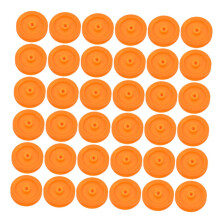 RC Pulley Wheel Set 50pcs Durable Plastic Belt Pulley for RC Car and Plane Smooth Alignment