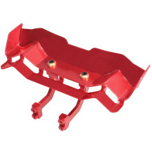 RC Car Tail Wing Lightweight Red Aluminum Alloy Spoiler 120mm for MJX 14209 14210