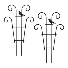 Stackable Potted Plant Climbing Trellis Plant Support Poles-A