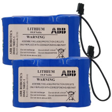 (2 Pack) 10.8V 17000mAh 3HAC168311 PLC Backup Battery for ABB Robot Controller, LongLife Power Supply