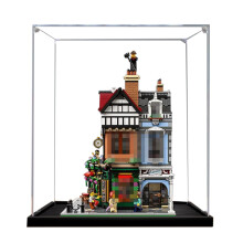 Acrylic Display Case for 10350 Vintage Street Corner Model, Dustproof Clear UV Protection