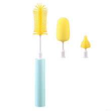 Electric Bottle Brush Cleaner with 360 Rotating Head, TwoSpeed Rechargeable Silicone Design for Baby Bottles and Travel Mugs