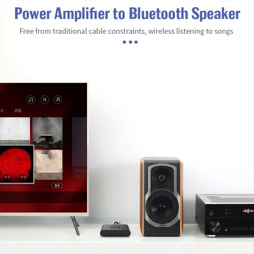 Bluetooth 5.2 Audio Receiver 3.5Mm Aux Jack Stereo Music Wireless Adap 4851296951028