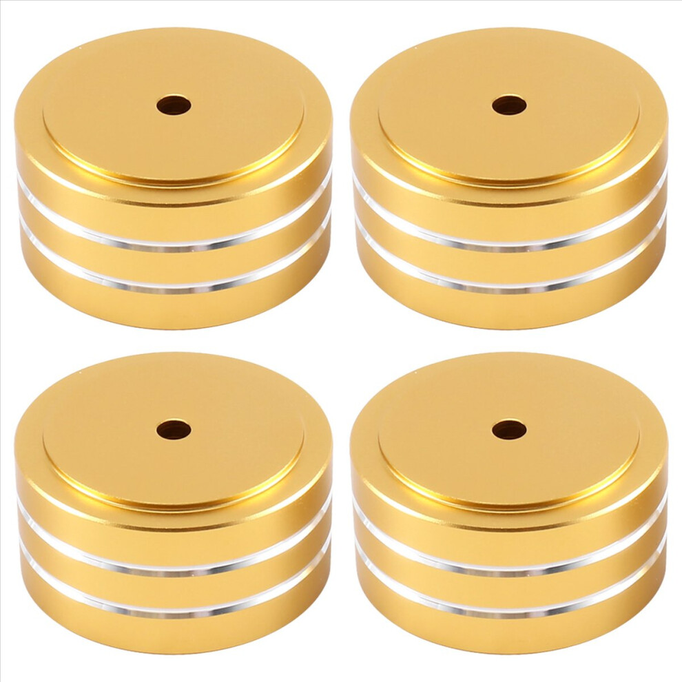 4Pcs 40X20mm Aluminum Hifi Amp Speaker Isolation Stand Turntable Feet 4851296946437