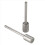 10 Pieces Diamond Bit Grinding Bits Head 1/8 Shank 8mm Cylinder for Mo 5