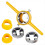 6Pcs PVC Thread Maker Tool, Pipe Threader Plumbing Tool Kit, Reusable 1