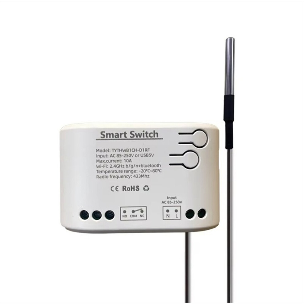 Tuya Smart Life Wifi Switch Relay Temperature Monitoring Thermostat Se 4851296947649
