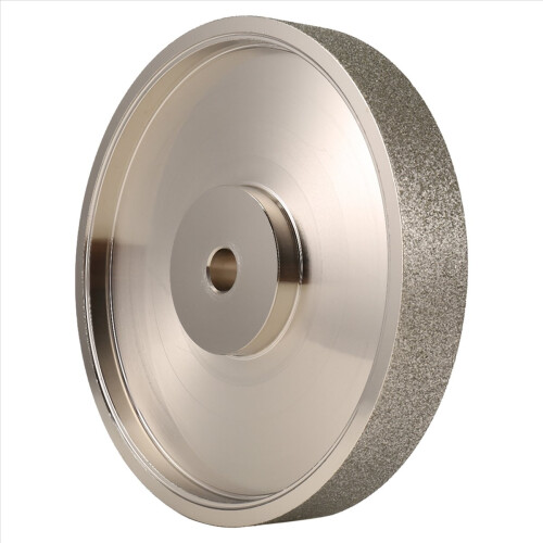 Disco de desbaste diamantado de 6 polegadas de diâmetro x 1 polegada de largura, com eixo de 1/2 polegada. 2
