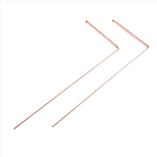 Copper Dowsing Rod Pure 2PCS Divining Rods - for Water, Treasure(B) 2