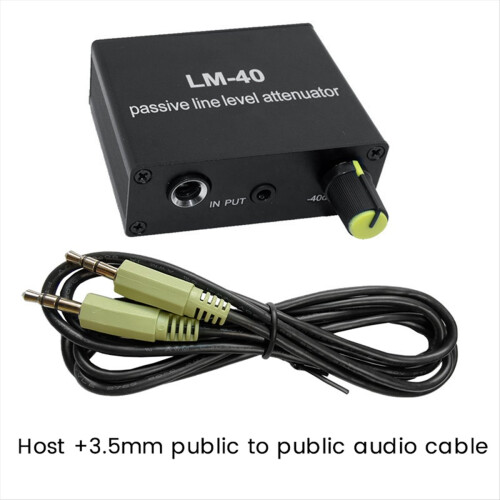 Audio Passive Attenuator,Line Output Signal Sound Card,Speaker,Microph 2