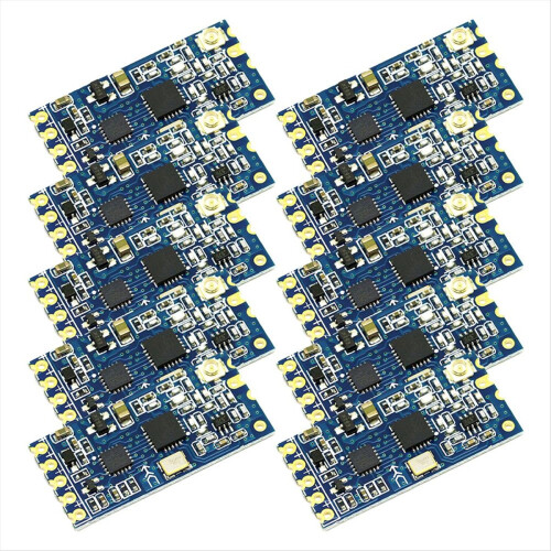 10X -12 433Mhz SI4463 Wireless Serial Port Module 1000M Replace Blueto