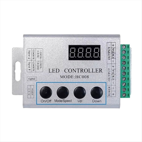 HC008 Programmable LED Controller 133 Effect Mode Control 2048 Pixel f 2