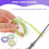 3-Pack Dental Polishing Strips Set, Teeth Grinding Sanding Tools, 4mm 4
