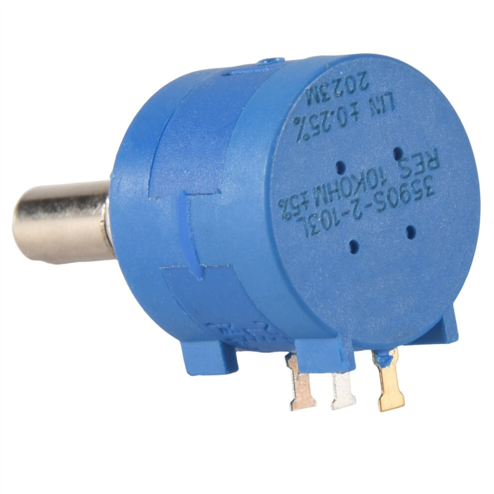 3590S-2-103L 10K Ohm 10-Turn Rotary Wire Wound Potentiometer 4851296953060