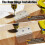 Door Hinge Template Router Removable Inserts Included Cabinet Jig Stab 5