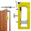 Door Hinge Template Router Removable Inserts Included Cabinet Jig Stab 7