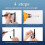 4PCS Metal Wall-Mounted J Hook Tool Storage Racks are Suitable for Hou 2