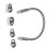 Coolant Steam Crossover Hose High Performance Easy Install Replacement 4